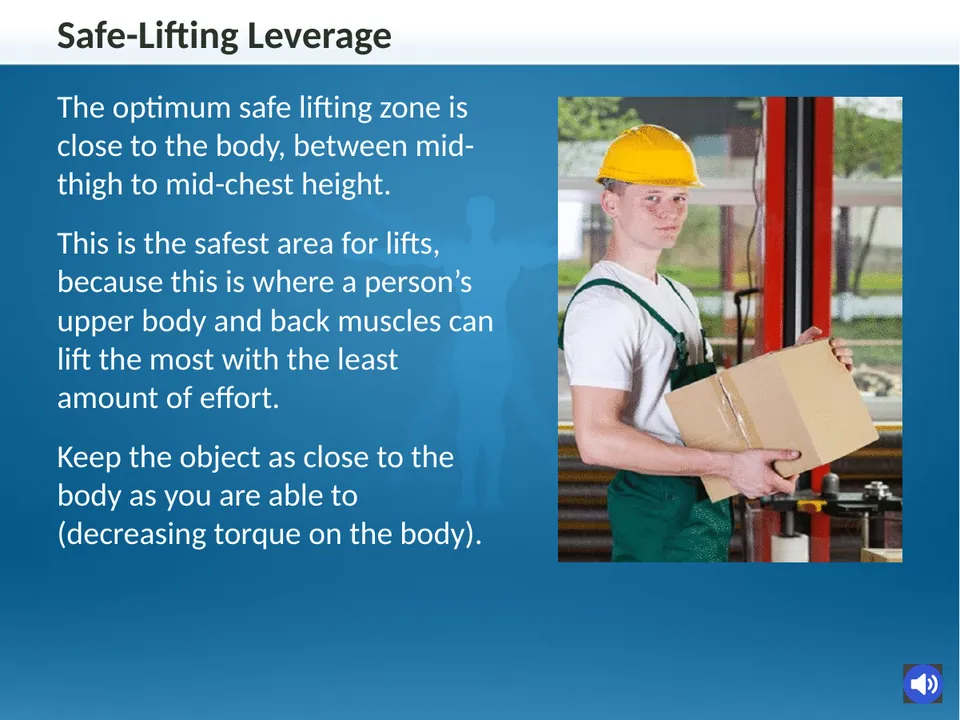 Slide 6 of the demo course after the PowerPoint export: the title, three paragraphs and a photo, each one editable in PowerPoint.