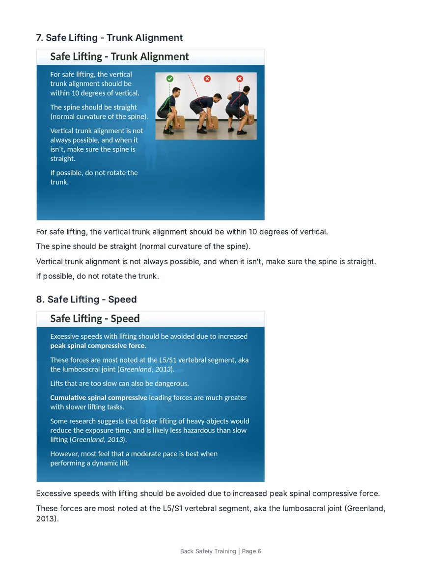 Page 6 of a study guide: slides 7 and 8, each picture with the slide’s words under it.
